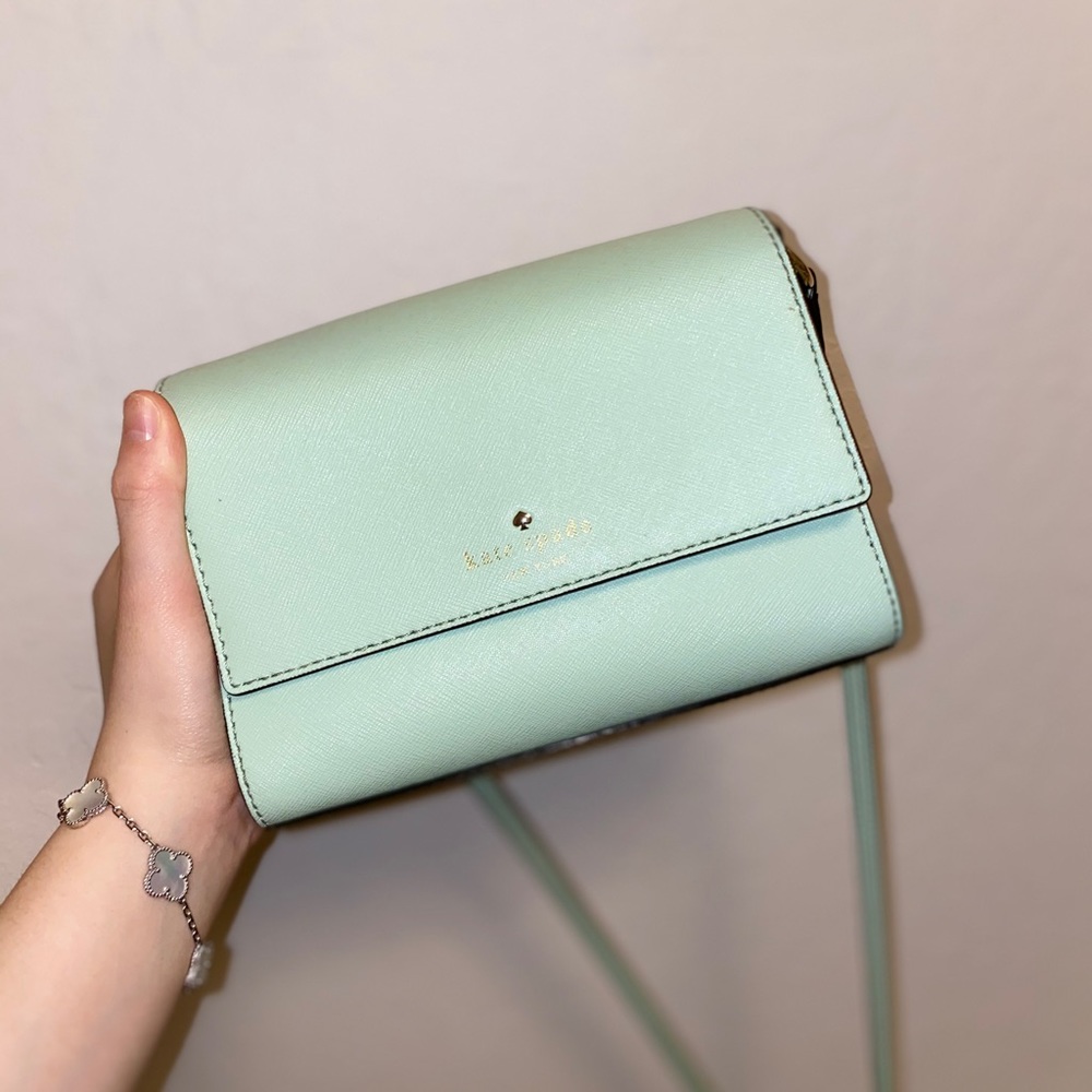 Kate Spade Crossbody Bag in Mint Green